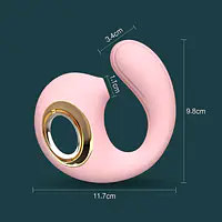 Dolphin Bliss 2-in-1 Clit & G-Spot Suction Vibrator with 10 Modes - Master
