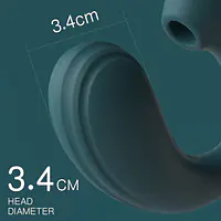 Dolphin Bliss 2-in-1 Clit & G-Spot Suction Vibrator with 10 Modes - Master