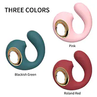 Dolphin Bliss 2-in-1 Clit & G-Spot Suction Vibrator with 10 Modes - Master