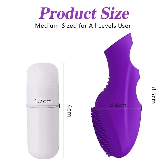 Intense Touch Ribbed clitoral Finger Vibrator - Master