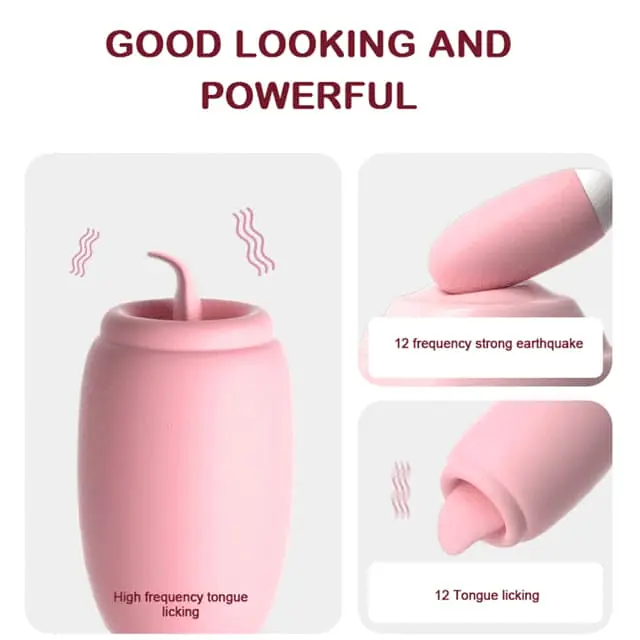 Pleasure Egg Duo 2-in-1 Vibrating Licker + Egg - Master