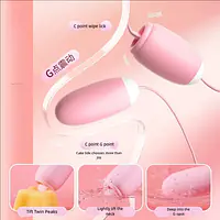 Pleasure Egg Duo 2-in-1 Vibrating Licker + Egg - Master