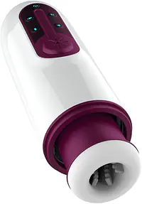 Pleasure Pulse Auto Heating Telescopic  Fleshlight - Master