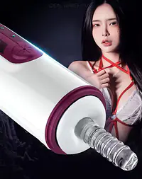 Pleasure Pulse Auto Heating Telescopic  Fleshlight - Master