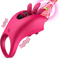 Pulse Lick 10 Mode Rotating Tongue and Vibrating Ring - Master