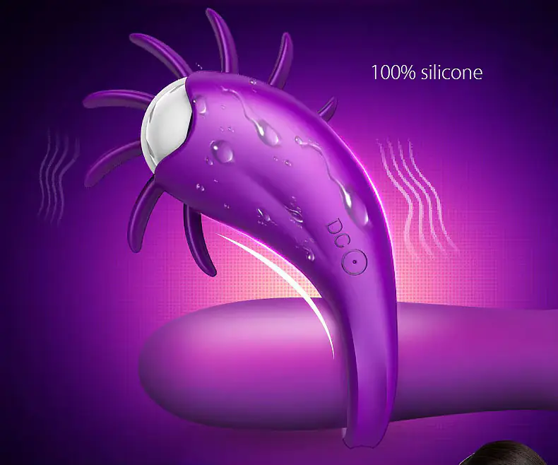 Pulse Lick 10 Mode Rotating Tongue and Vibrating Ring - Master