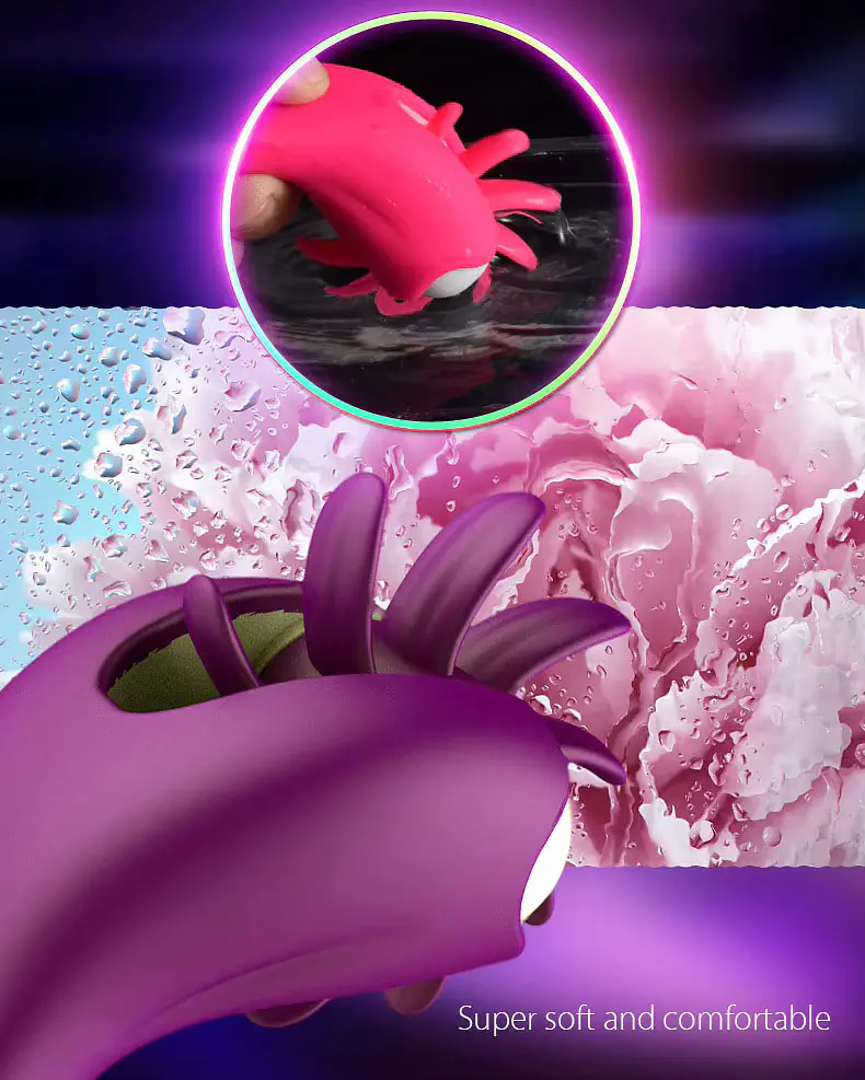 Pulse Lick 10 Mode Rotating Tongue and Vibrating Ring - Master