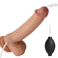 Cum Master 9-Inch Ejaculating and Squirting Dildo - Master