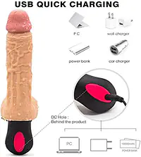 My Pleasure Bendable Heating Dildo With 12 Vibration Modes - Master
