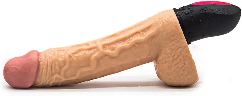 My Pleasure Bendable Heating Dildo With 12 Vibration Modes - Master