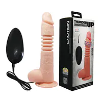 Thunder Up Realistic Thrusting & Rotating Dildo Vibrator - Master