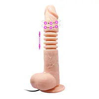 Thunder Up Realistic Thrusting & Rotating Dildo Vibrator - Master