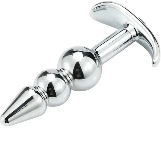 Nautical Pleasure 3-Beads Butt Plug - Master