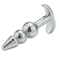 Nautical Pleasure 3-Beads Butt Plug - Master