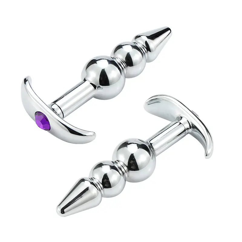 Nautical Pleasure 3-Beads Butt Plug - Master