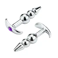 Nautical Pleasure 3-Beads Butt Plug - Master