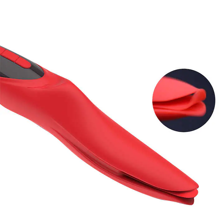 Red Lick Tongue Vibrator - Master