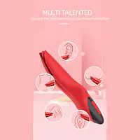 Red Lick Tongue Vibrator - Master