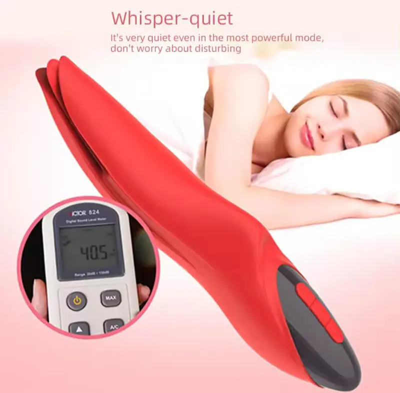 Red Lick Tongue Vibrator - Master