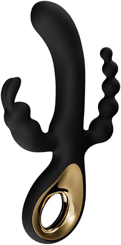 Tri Pleasure 3-in-1 Rabbit G-Spot Vibrator 10 modes - Master