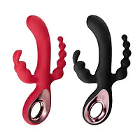 Tri Pleasure 3-in-1 Rabbit G-Spot Vibrator 10 modes - Master