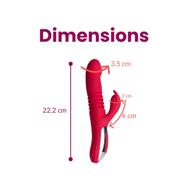 Heat Wave Temperature Thrusting Vibrator - Master