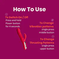 Heat Wave Temperature Thrusting Vibrator - Master
