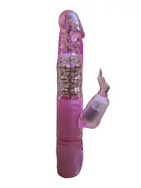 Pleasure Spiral Rotating Beads and Vibating Rabbit Vibrator - Master