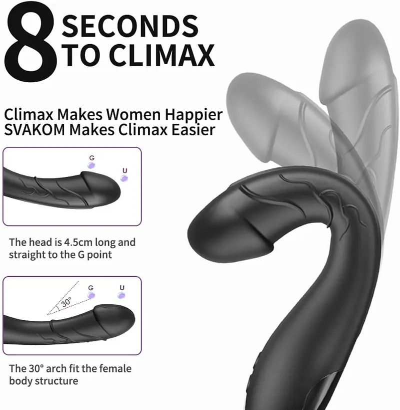 Whisper Silk G-Spot Vibrator with 10 Vibration Modes - Master