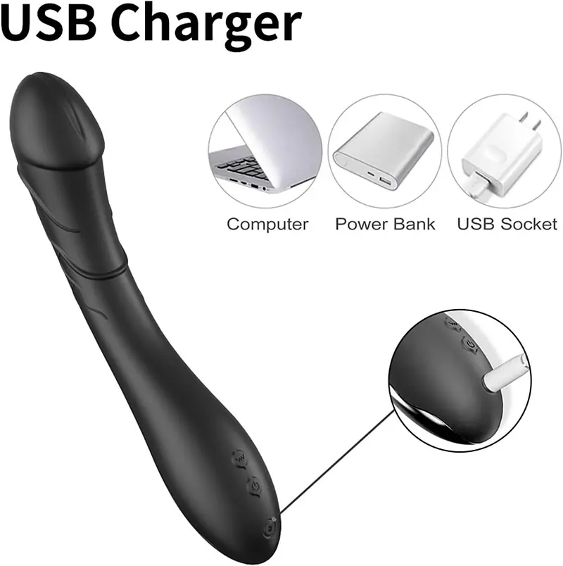 Whisper Silk G-Spot Vibrator with 10 Vibration Modes - Master