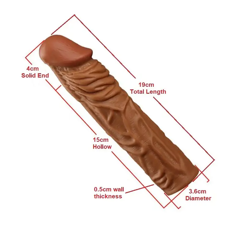 Vein Master 7.5-Inch Realistic Penis Sleeve - Master