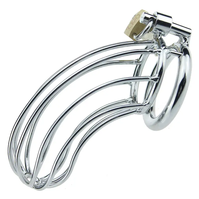 MyPleasure Steel Chastity Cage Device - Master