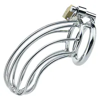 MyPleasure Steel Chastity Cage Device - Master