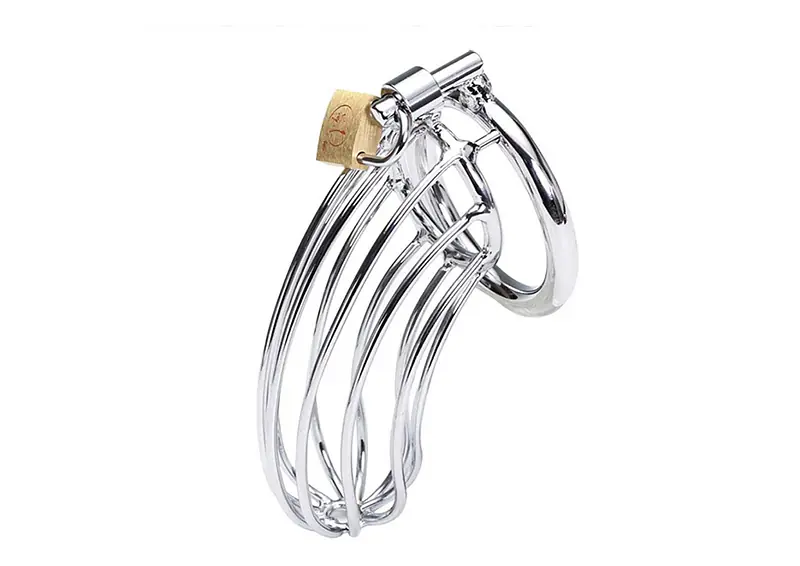 MyPleasure Steel Chastity Cage Device - Master