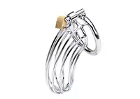 MyPleasure Steel Chastity Cage Device - Master