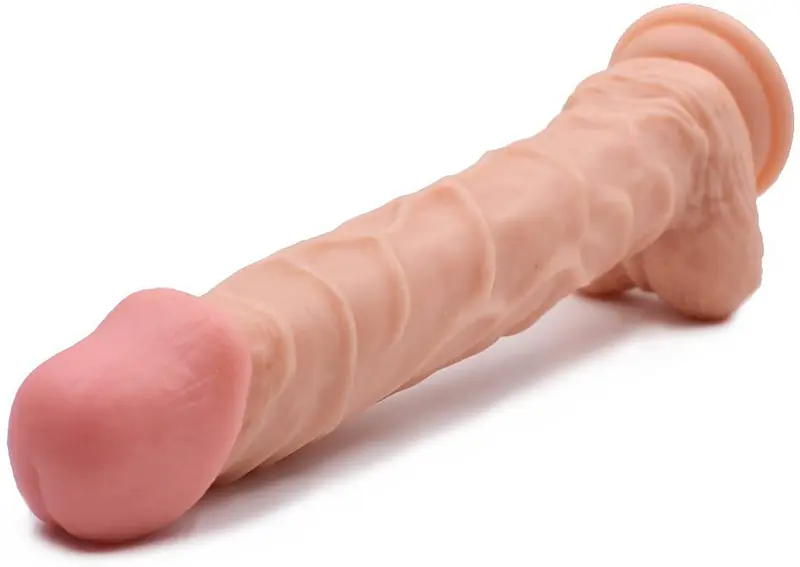 Mypleasure 10 inch Realistic Dildo With Suction cup Dong with balls - Master