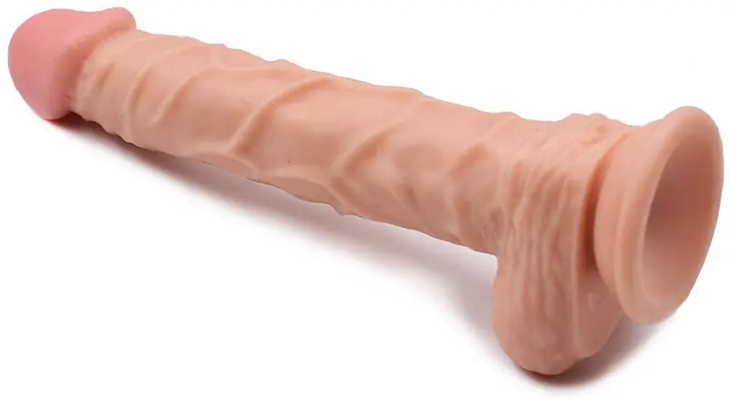 Mypleasure 10 inch Realistic Dildo With Suction cup Dong with balls - Master