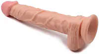 Mypleasure 10 inch Realistic Dildo With Suction cup Dong with balls - Master
