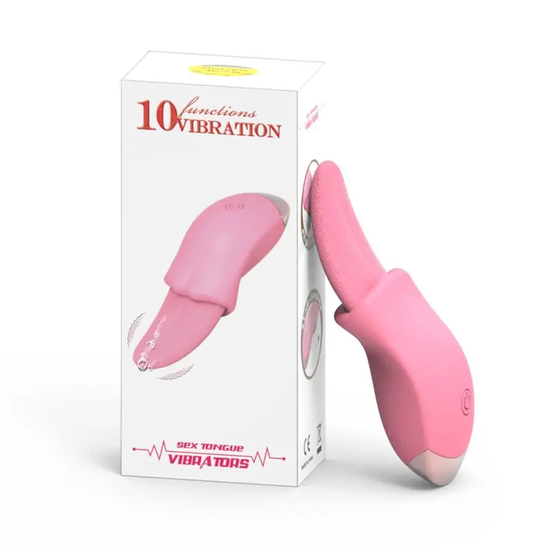 Realistic Tongue Licking  Vibrator for Women - Master