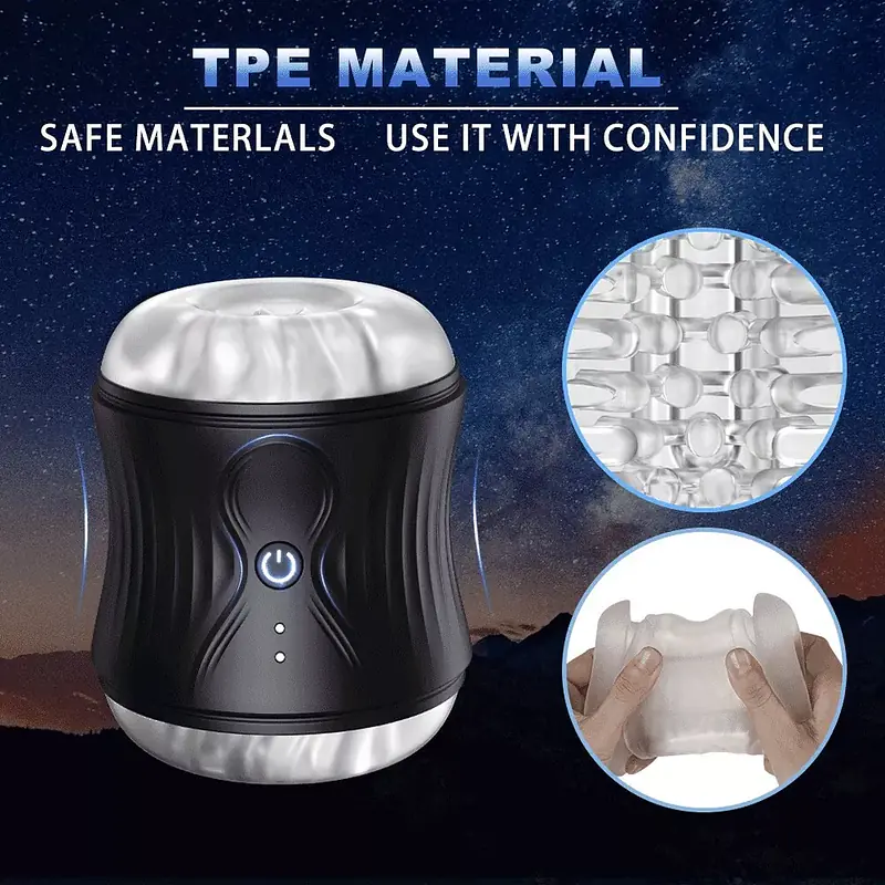 Vibe Master Pleasure Stroker 10X Vibration - Master