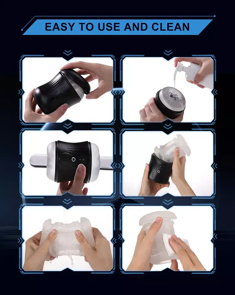 Vibe Master Pleasure Stroker 10X Vibration - Master