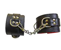 Midnight Leather Handcuff & Leg Cuff Set - Master