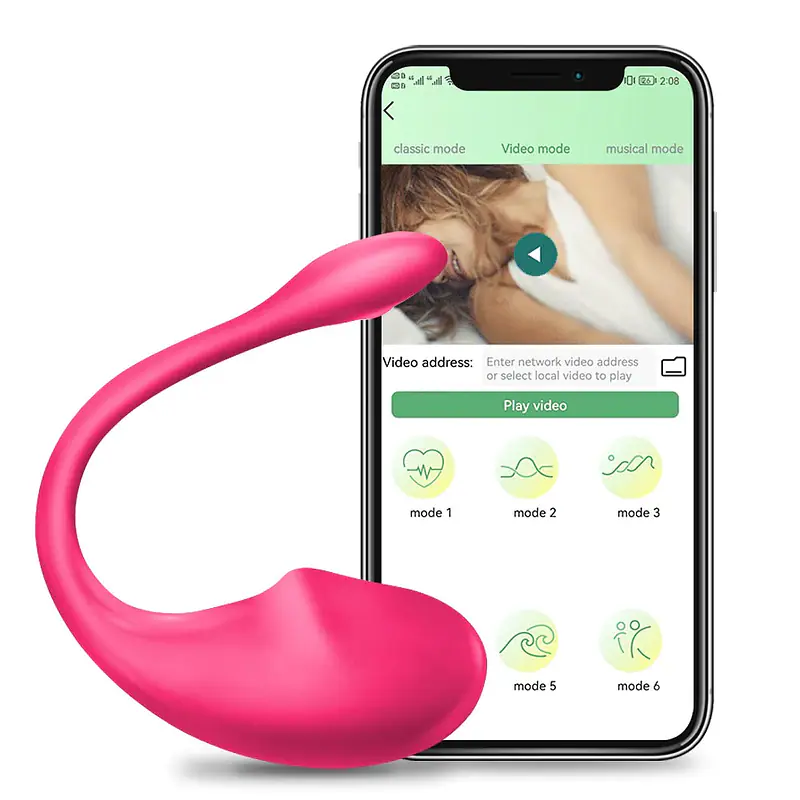 Mypleasure long distance app control vibrator for couple - Master