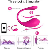 Mypleasure long distance app control vibrator for couple - Master