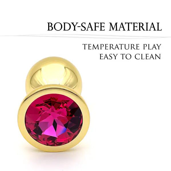 Golden Bloom Gold Butt Plug - Master