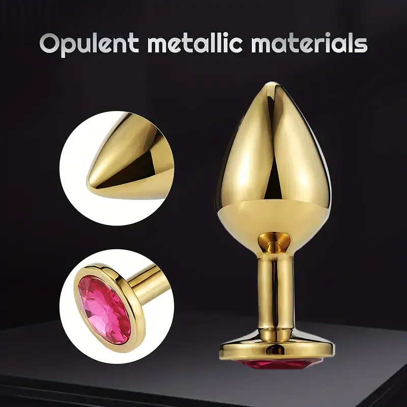 Golden Bloom Gold Butt Plug - Master