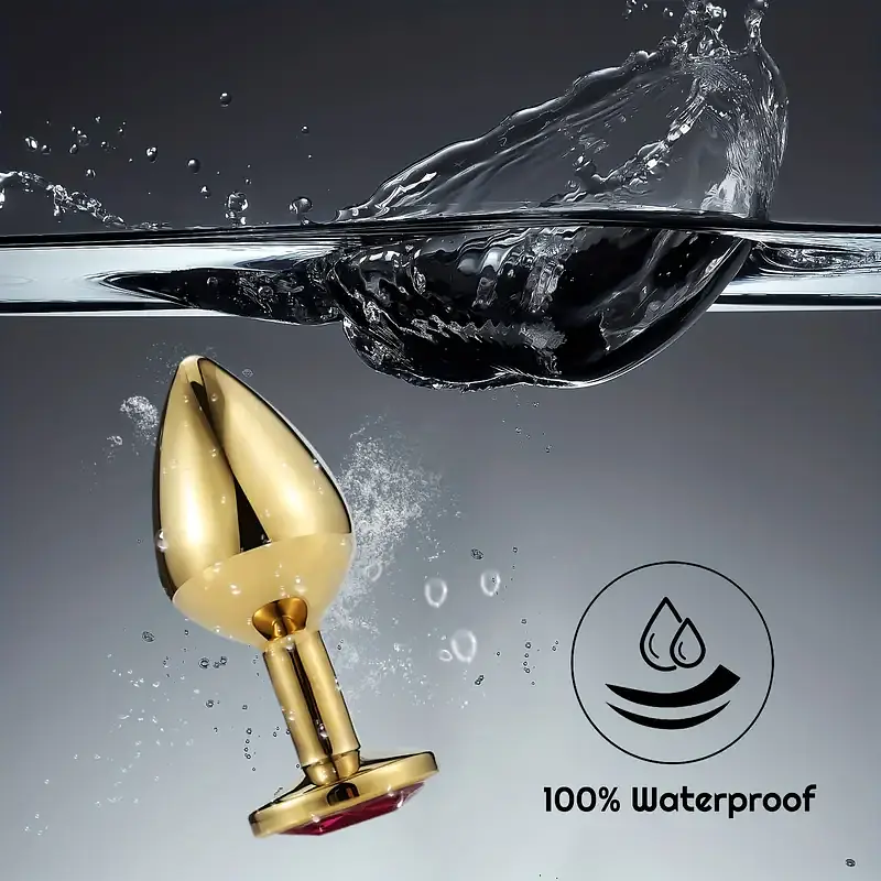 Golden Bloom Gold Butt Plug - Master