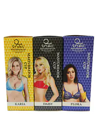 Snail karia Masturbator Cup 6 inch (free Lube) - Master