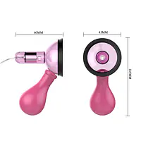 Crazy Beauty Vibrating Nipple Sucker - Master