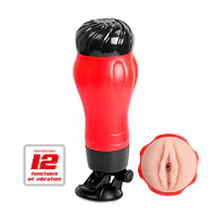 Crazy Bull Flora Vibrating Fleshlight Handsfree (get free lube) - Master